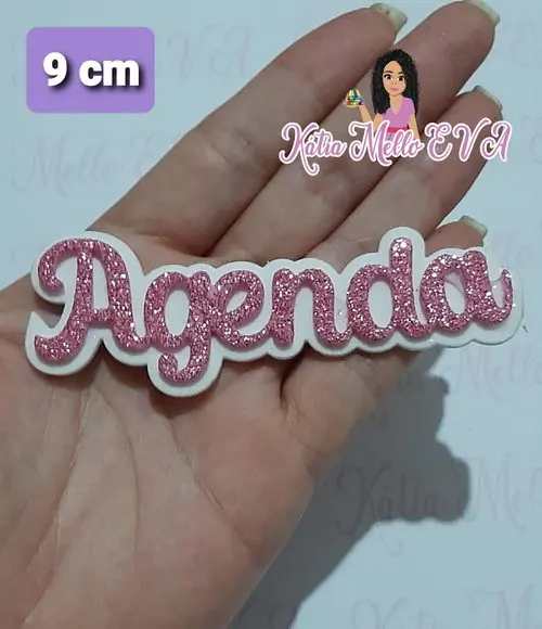 Agenda em Eva 9 cm