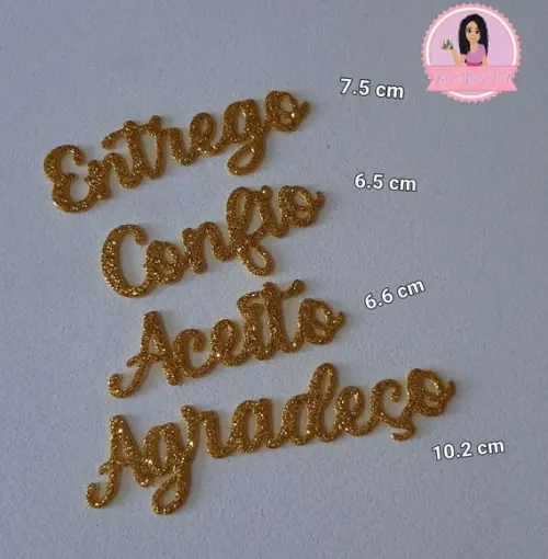 Agradeço 7.5 cm