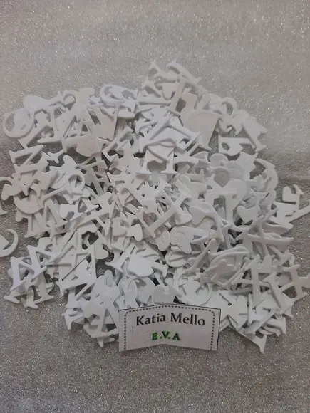 alfabeto em eva 3 cm