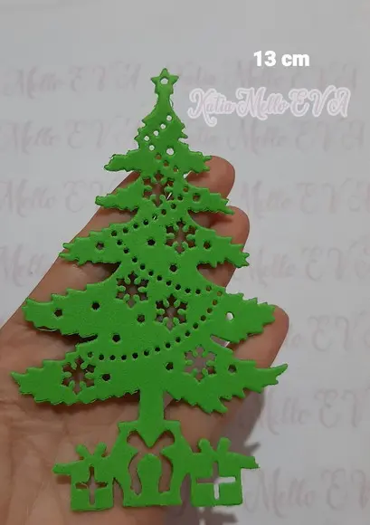 árvore de natal em Eva