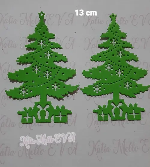 árvore de natal em Eva