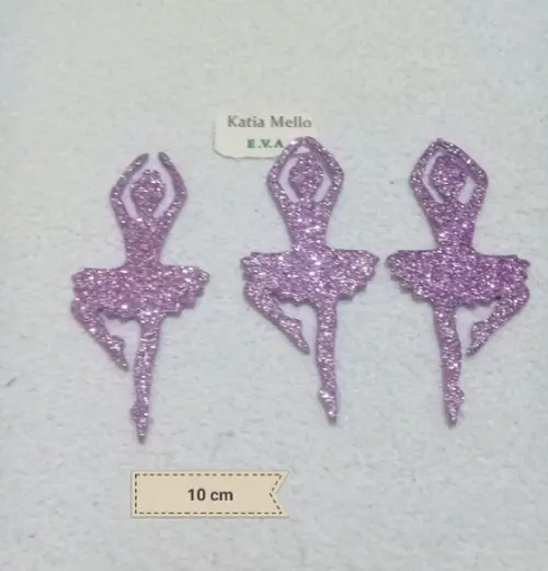 bailarina em eva 10 cm