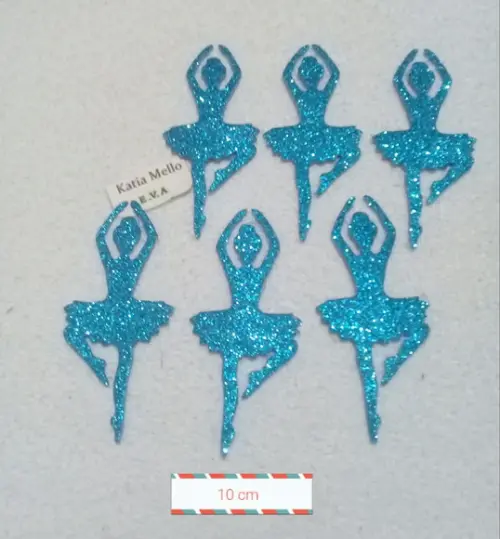 bailarina em eva 10 cm