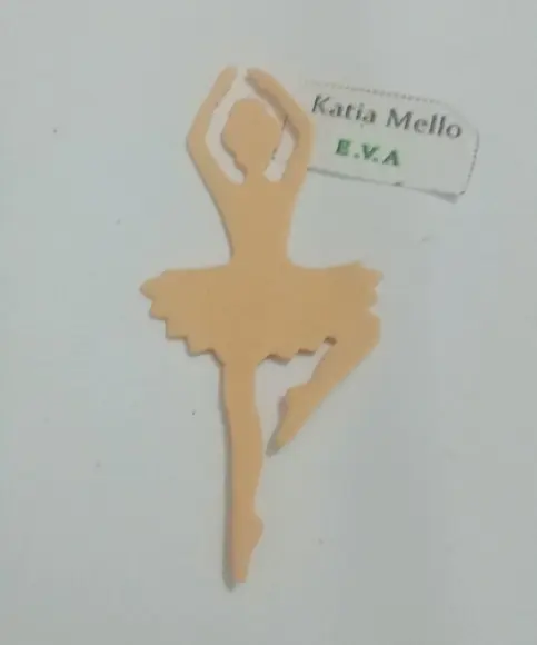 bailarina em eva 10 cm