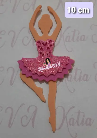 bailarina em eva 10 cm
