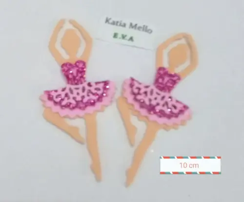 bailarina em eva 10 cm