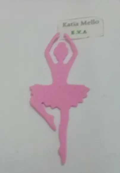 bailarina em eva 10 cm