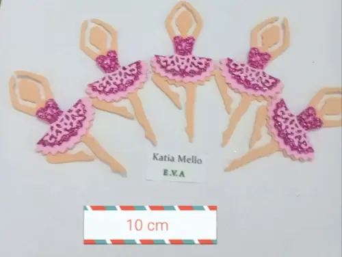 bailarina em eva 10 cm