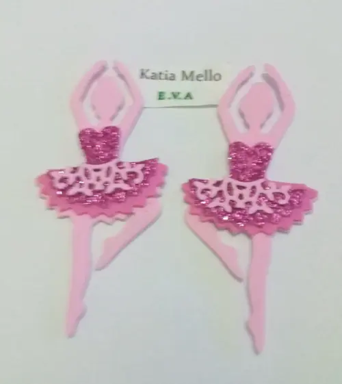 bailarina em eva 10 cm