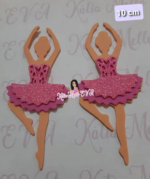 bailarina em eva 10 cm