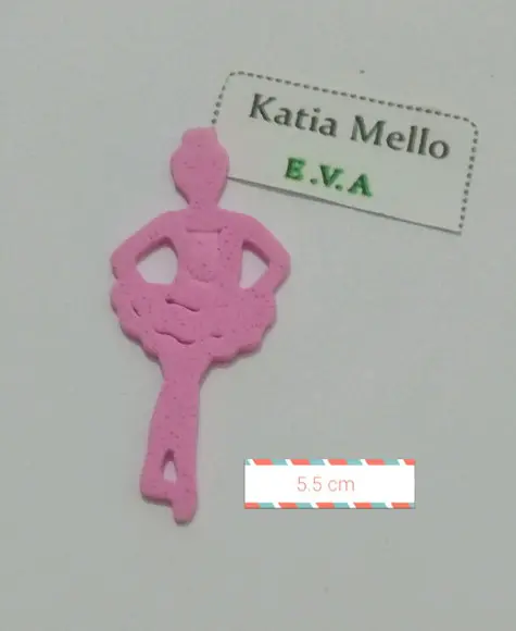 bailarina em eva 5 cm