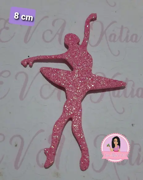 bailarina em eva 8 cm