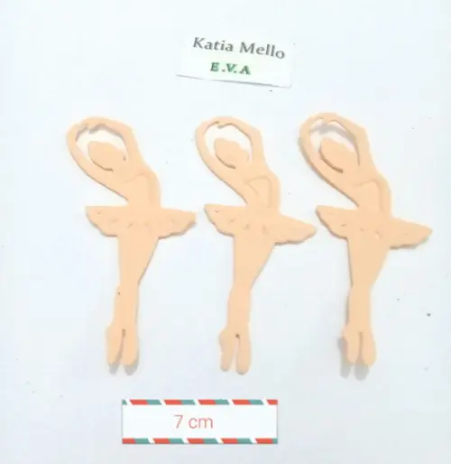 bailarina em eva 7 cm