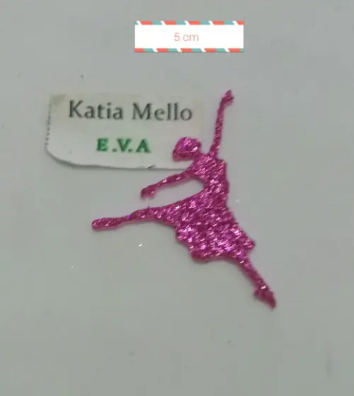 bailarinas em eva 5. cm