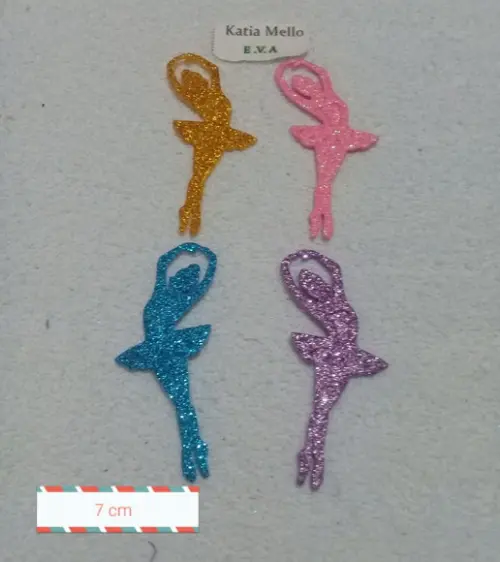 bailarinas em eva 7 cm