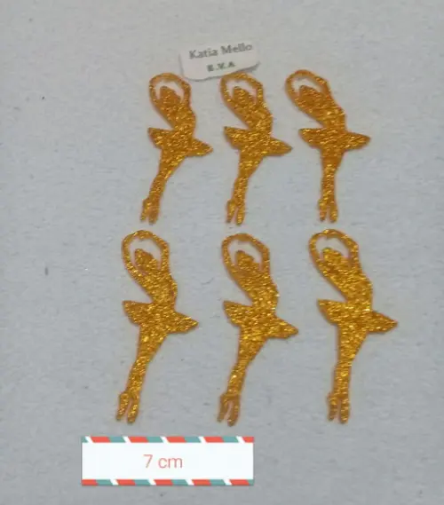 bailarinas em eva 7 cm