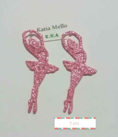 bailarinas em eva 7 cm