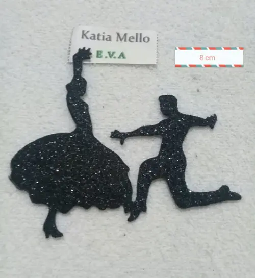 bailarinas em eva 8 cm