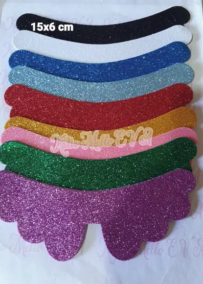 Bandana Pet em Eva com Gliter