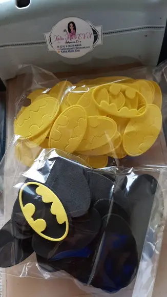 Batman 5 cm em Eva Pegue e Monte