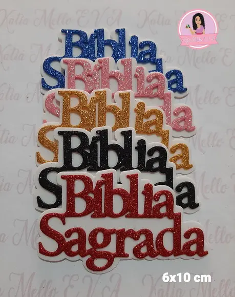 Bíblia Sagrada em Eva 6 cm