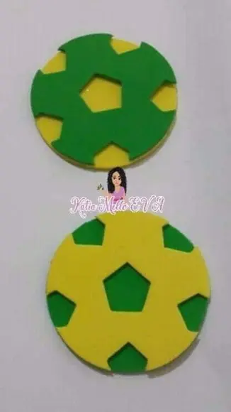 Bola em Eva 6 cm Copa