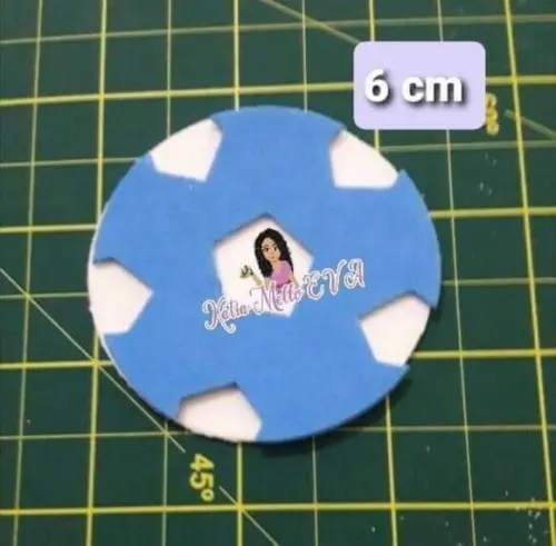 Bola em Eva 6 cm Copa