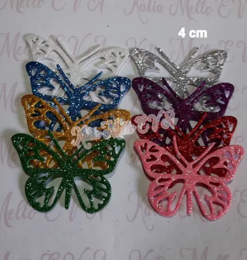 Borboletas 4 cm