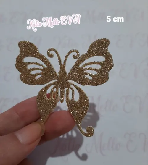 Borboletas em Eva 5 cm