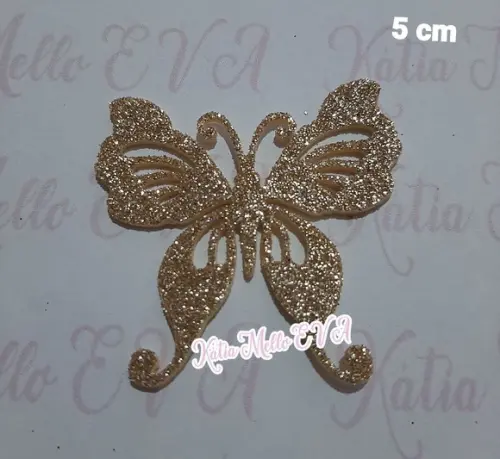 Borboletas em Eva 5 cm