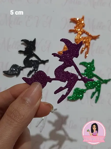 Bruxinha Halloween 5 cm