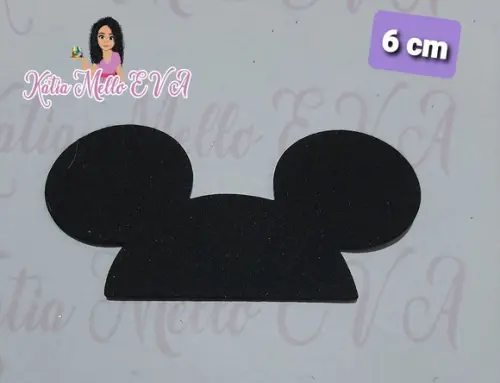 Cabeça Do Mickey 6 Cm Eva