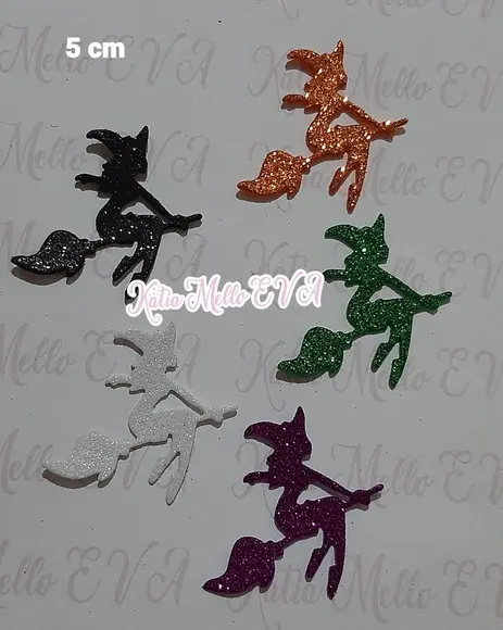 Bruxinha Halloween 5 cm