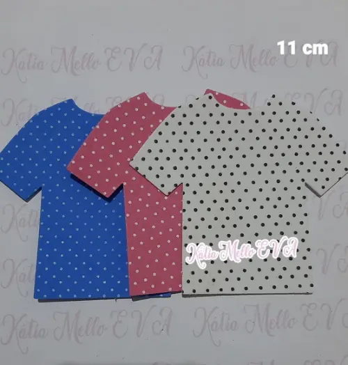 Camisetas 11 cm