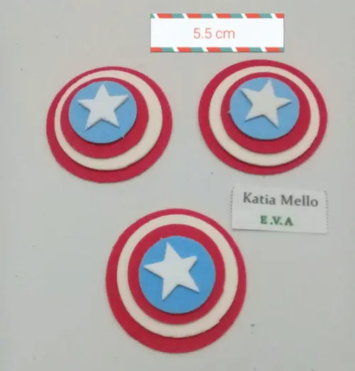 Capitão América 5.5 cm