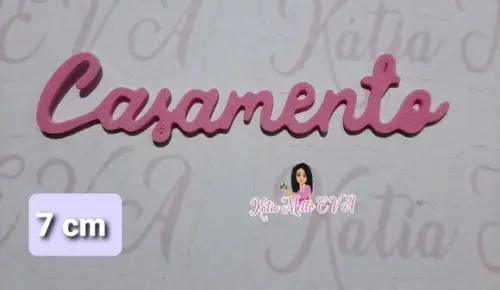 Casamento em 7 cm eva