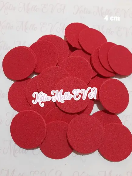 Circulo em Eva 4 cm