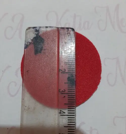 Circulo em Eva 4 cm