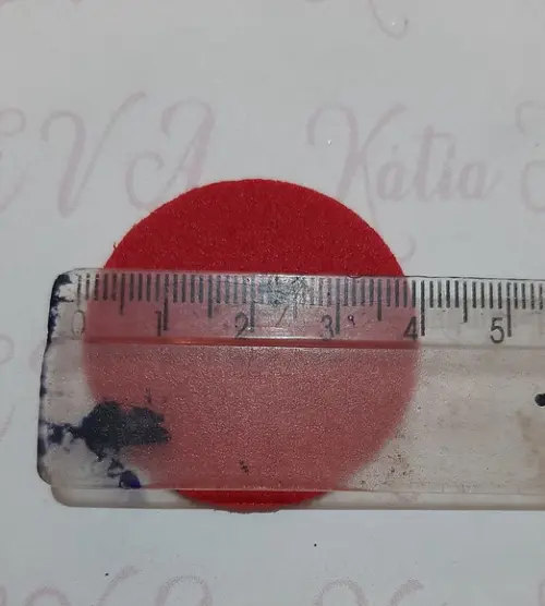 Circulo em Eva 4 cm