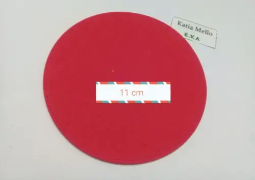 circulos em eva 11 cm