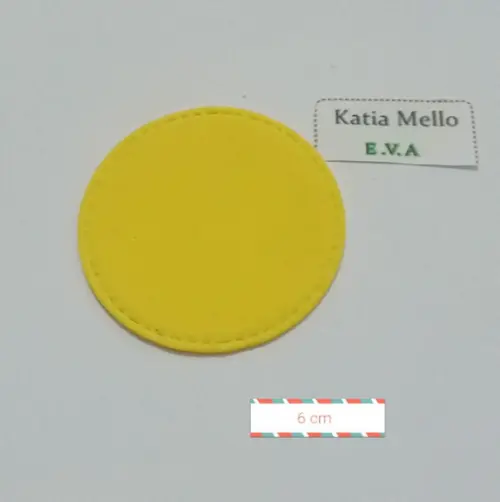 Circulos em Eva 6 cm
