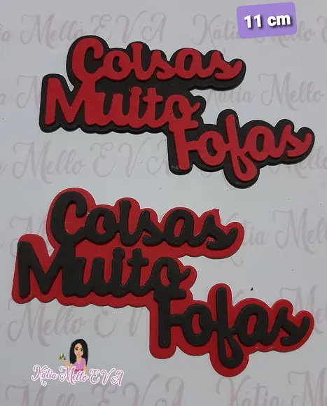 Coisas Muito Fofas Em Eva11 Cm