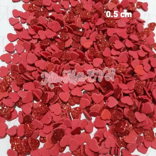 Coração em Eva 0.5 cm