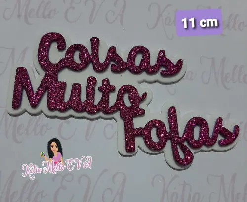 Coisas Muito Fofas Em Eva11 Cm