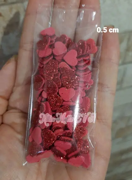 Coração em Eva 0.5 cm