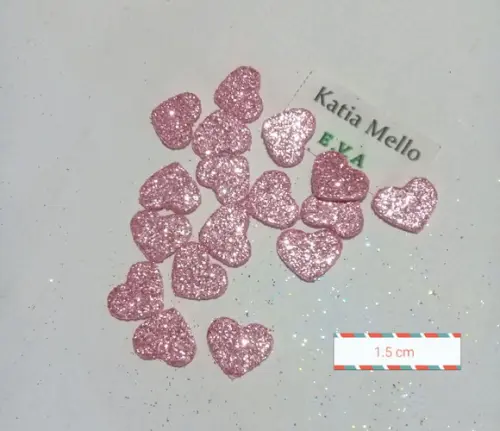 Coração em Eva 1.5 cm