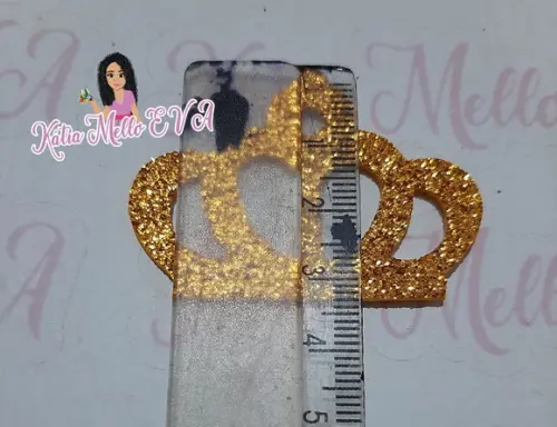 coroa em eva 3,5 cm kit