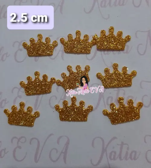Coroas em Eva 2,5 cm