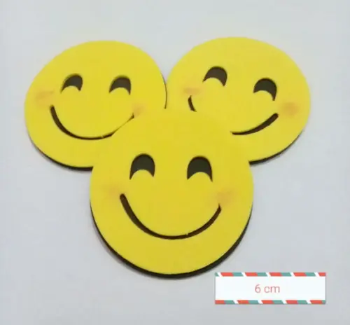 emoji em eva 6 cm