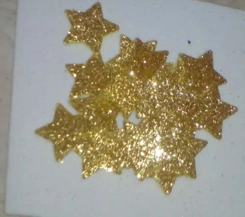 estrelas em eva 2.5 cm